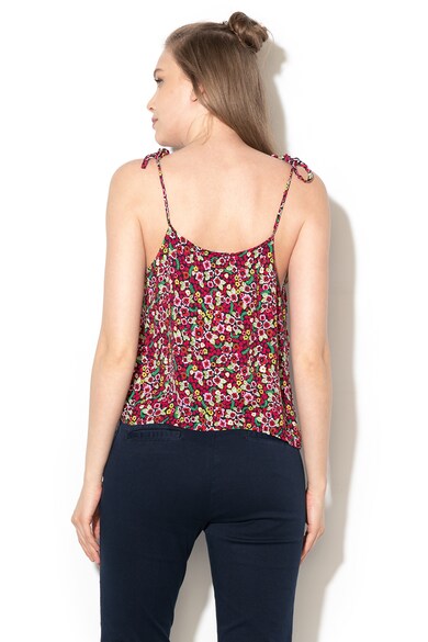 United Colors of Benetton Top cu imprimeu floral si barete inguste Femei