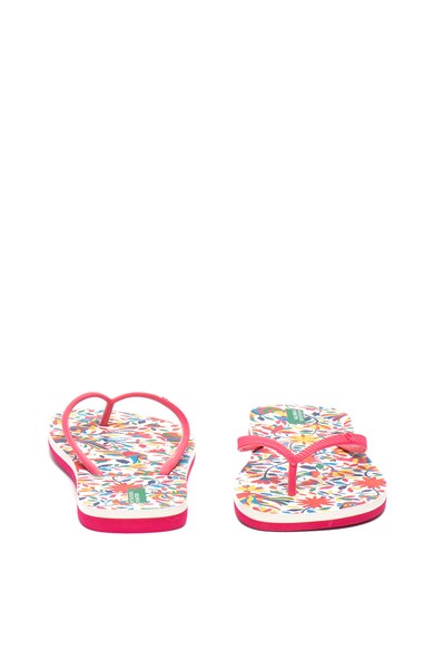 Undercolors of Benetton Virágmintás flip-flop papucs női