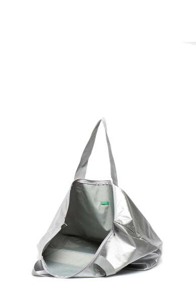 Undercolors of Benetton Nagy méretű shopper fazonú táska fémes hatással női