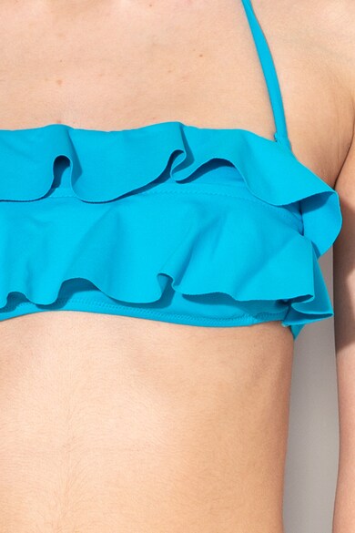 Undercolors of Benetton Bandeau fazonú fürdőruha felső fodrokkal női