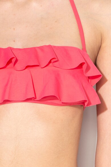 Undercolors of Benetton Bandeau fazonú fürdőruha felső fodrokkal női