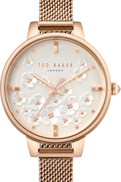 Ted Baker Ceas din aliaj, cu bratara de plasa Femei