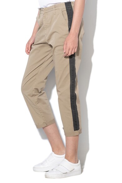 Replay Pantaloni chino slim fit cu terminatii nefinisate Femei