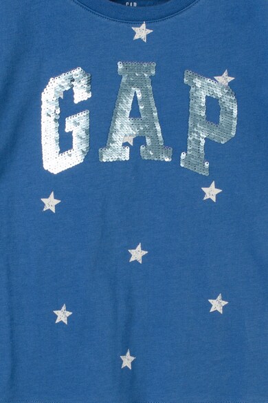 GAP Тениска с двулицеви пайети 2 Момичета