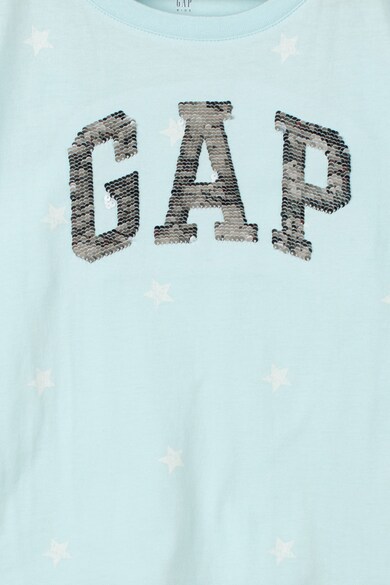 GAP Тениска с двулицеви пайети 2 Момичета