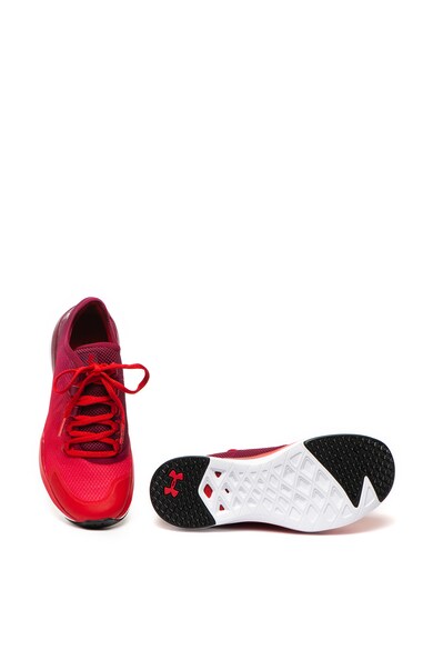 Under Armour Pantofi sport cu insertii de plasa, pentru alergare Charged Push Femei