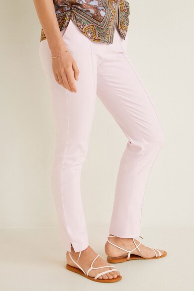 Mango Pantaloni skinny din amestec de in Line Femei