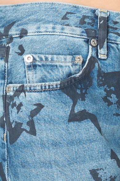 Pepe Jeans London Mable straight fit farmernadrág csillagos mintával női