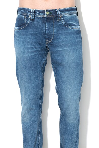 Pepe Jeans London Blugi regular fit cu aspect decolorat Cash Barbati