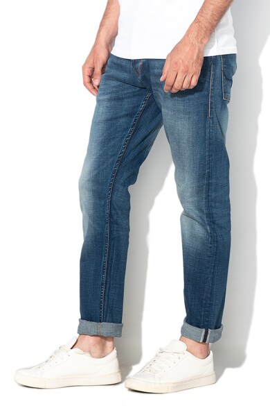 Pepe Jeans London Blugi regular fit cu aspect decolorat Cash Barbati