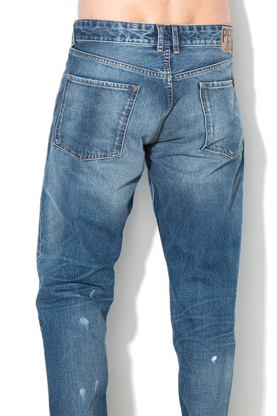 Pepe Jeans London Blugi relaxed fit cu aspect decolorat Callen Barbati