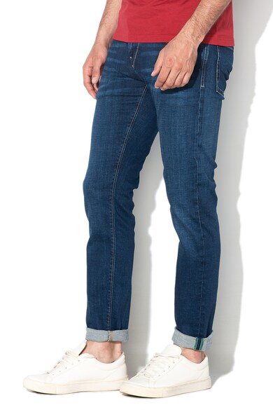 Pepe Jeans London Hatch slim fit farmernadrág alacsony derékrésszel férfi