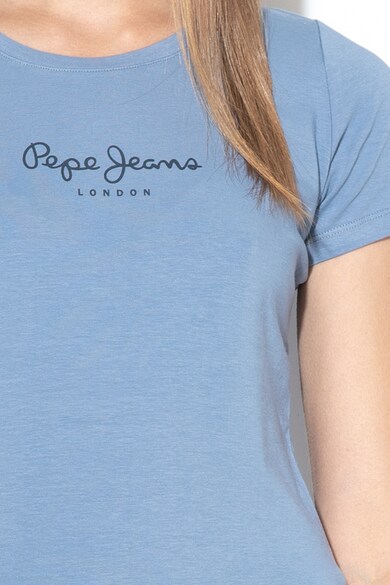 Pepe Jeans London Tricou cu imprimeu logo Virginia Femei