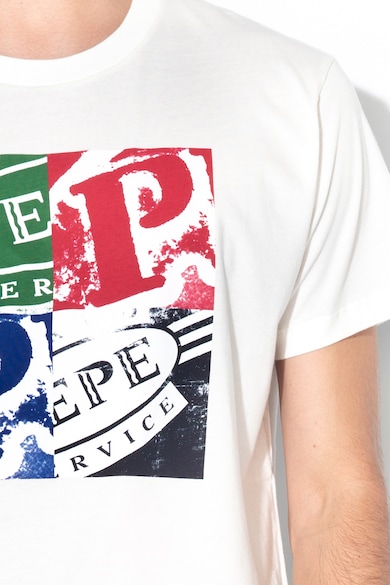 Pepe Jeans London Тениска Josephs с лого Мъже
