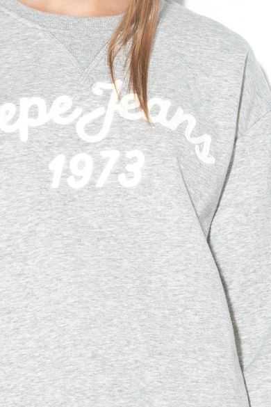 Pepe Jeans London Bluza sport cu aplicatie logo Nanete Femei