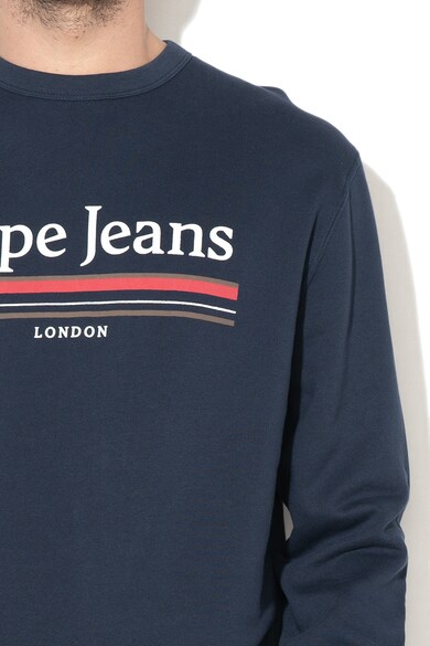 Pepe Jeans London Bluza sport regular fit cu logo Thomas Barbati