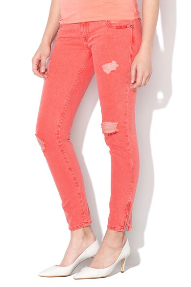 GUESS JEANS Blugi skinny cu talie joasa Marilyn Femei