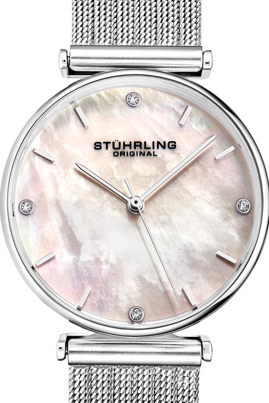 Stuhrling Часовник със седефен циферблат и кристали Жени