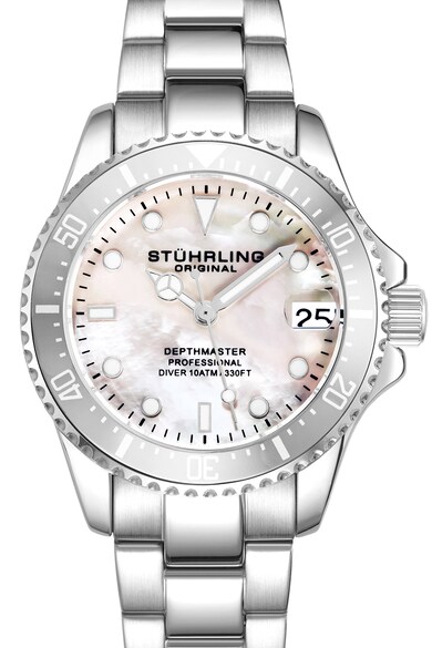 Stuhrling Овален часовник с метална верижка Жени