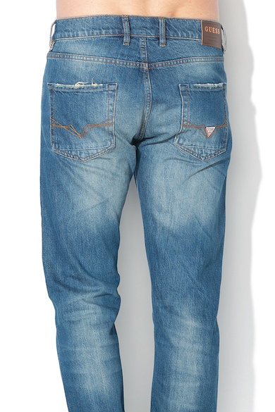 GUESS JEANS Blugi slim fit cu croiala conica Philip Barbati