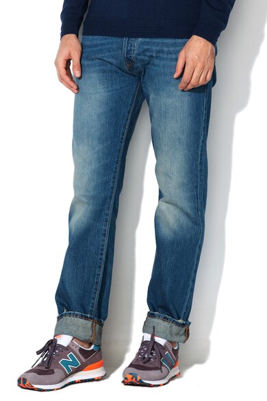 GUESS JEANS Blugi slim fit cu croiala conica Philip Barbati