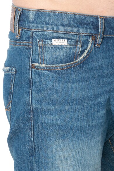 GUESS JEANS Blugi slim fit cu croiala conica Philip Barbati