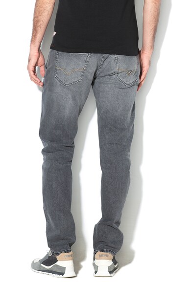 GUESS JEANS Blugi slim fit cu croiala conica si talie joasa Vicente Barbati