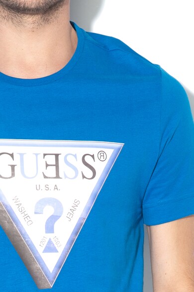 GUESS JEANS Tricou slim fit cu imprimeu logo 010 Barbati