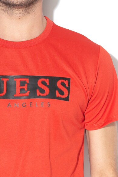 GUESS JEANS Szűk fazonú logómintás póló 09 férfi