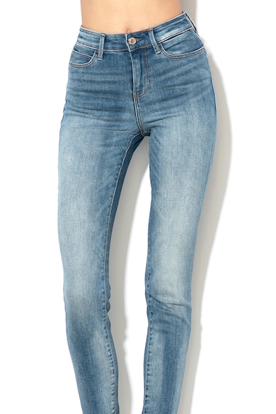 GUESS JEANS Blugi skinny cu talie inalta 1981 Femei