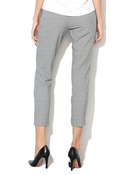 GUESS JEANS Pantaloni conici cu imprimeu houndstooth Femei