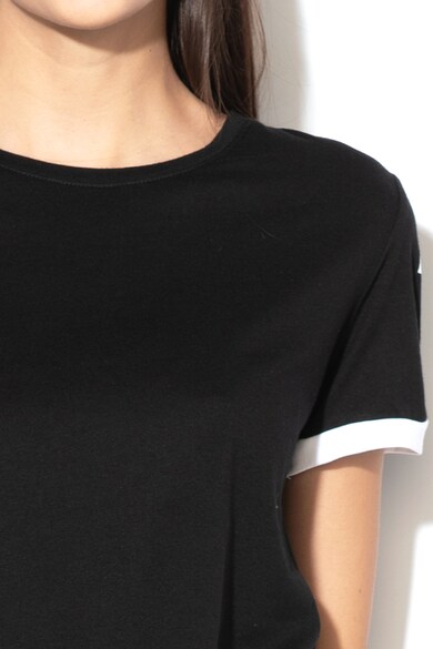 GUESS JEANS Modáltartalmú póló logómintás hátrésszel női