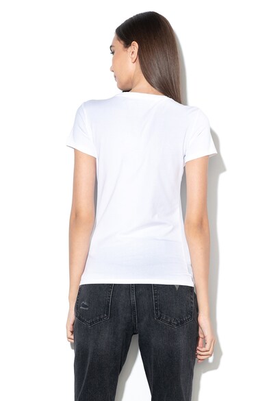 GUESS JEANS Tricou cu imprimeu logo 013 Femei