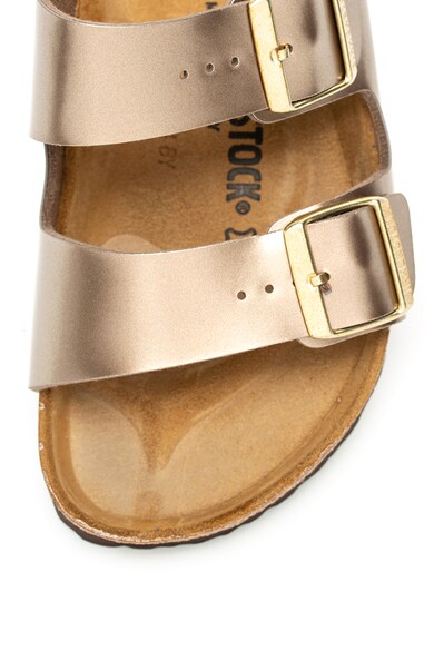 Birkenstock Papuci cu aspect metalizat Arizona Femei