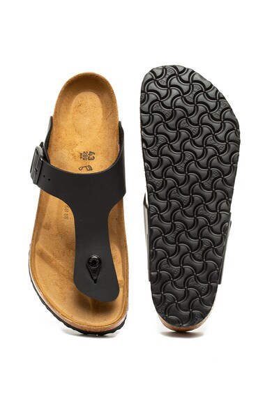 Birkenstock Papuci unisex regular fit cu bareta separatoare si brant anatomic Ramses Barbati