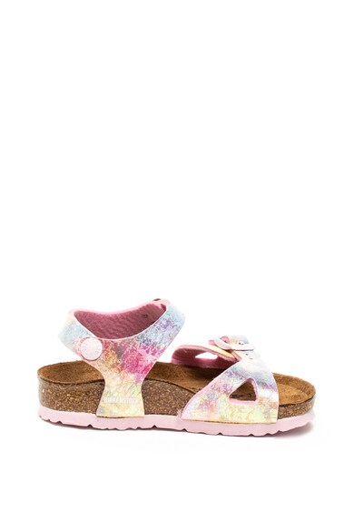 Birkenstock Сандали Rio с бляскав ефект Момичета