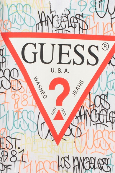 GUESS JEANS Bluza sport cu imprimeu logo 15 Baieti