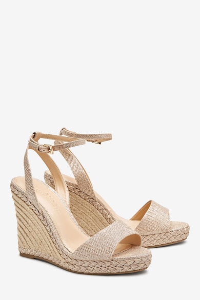 NEXT Sandale wedge tip espadrile Femei