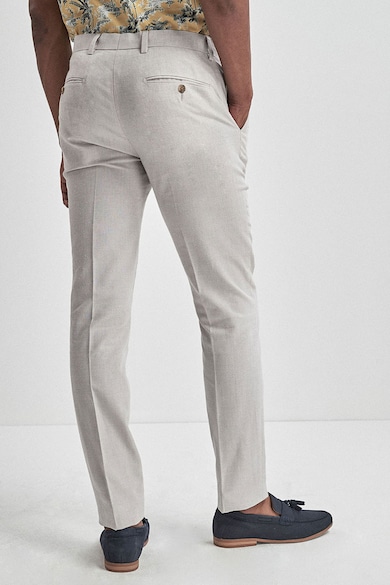NEXT Pantaloni eleganti skinny, din amestec de in Barbati