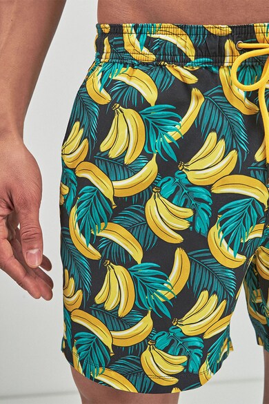 NEXT Pantaloni scurti de baie cu imprimeu cu banane Barbati