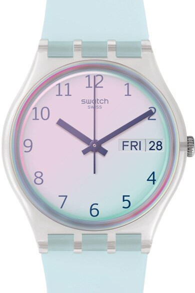 Swatch Аналогов часовник със силиконова каишка Жени