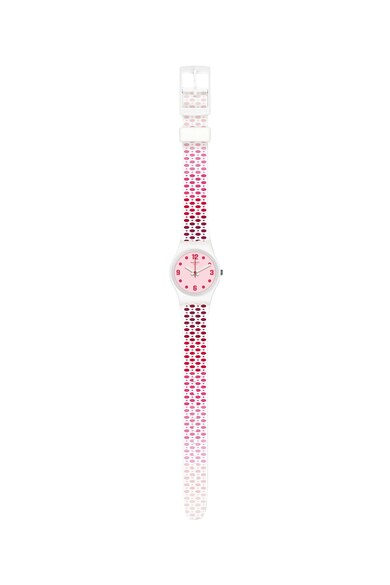 Swatch Ceas analog cu o curea de silicon Femei