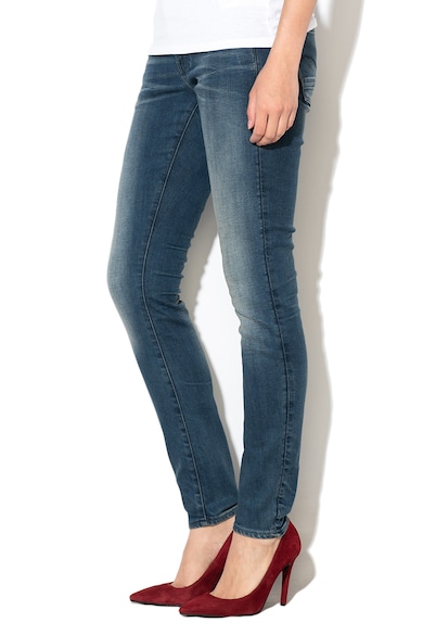 G-Star RAW Blugi skinny cu aspect decolorat LYNN Femei