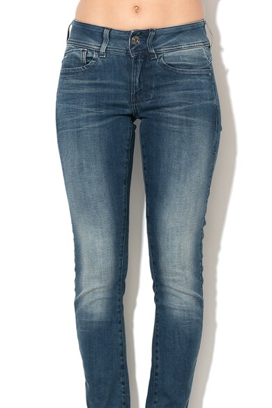 G-Star RAW Blugi skinny cu aspect decolorat LYNN Femei