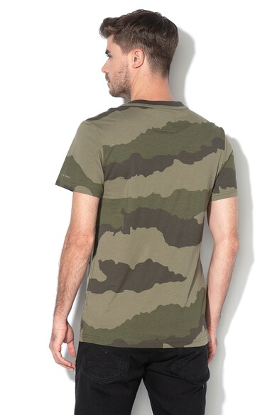 G-Star RAW Tricou cu imprimeu logo si camuflaj Barbati