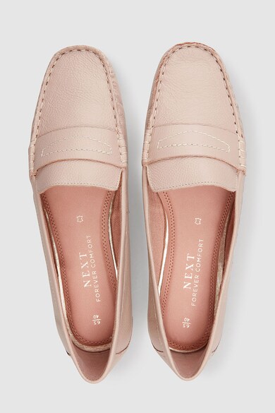 NEXT Pantofi penny loafer de piele Femei