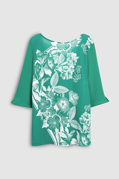 NEXT Bluza cu imprimeu floral si decolteu in V Femei