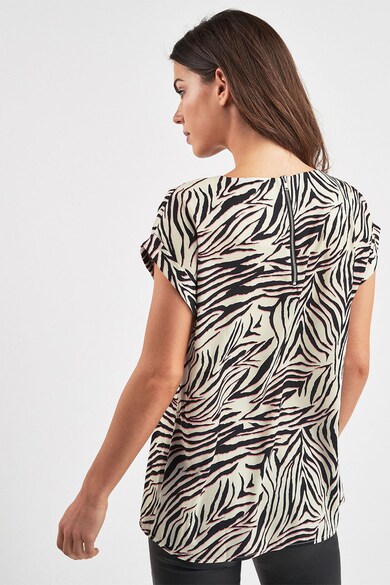 NEXT Tricou cu animal print si maneci cazute Femei