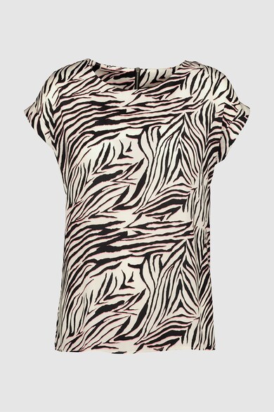 NEXT Tricou cu animal print si maneci cazute Femei