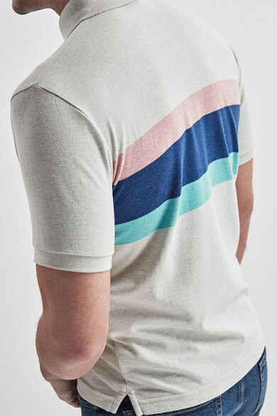 NEXT Tricou polo regular fit cu detalii cu model colorblock Barbati